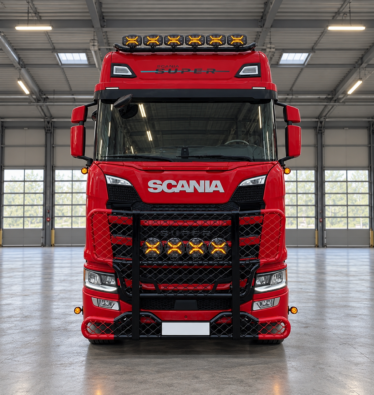 Edelstahl Dachschutzrohr passend für neu Gen. Scania S/R – Bild 4