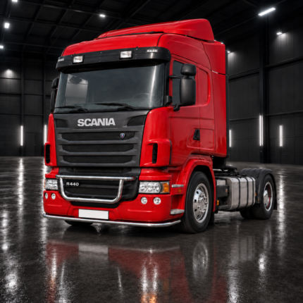 Edelstahl-Frontschutzrohr passend für Scania 2004-2016