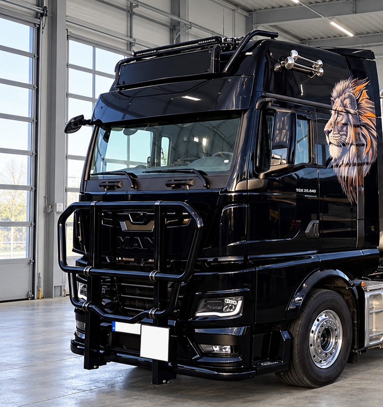 Dachlampenbügel H-Typ Kurz passend für MAN TGX ab Bj 21 – Bild 2