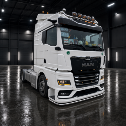 Edelstahl LKW Stoßstangenrohr Lowbar passend für MAN TGX 2021 +