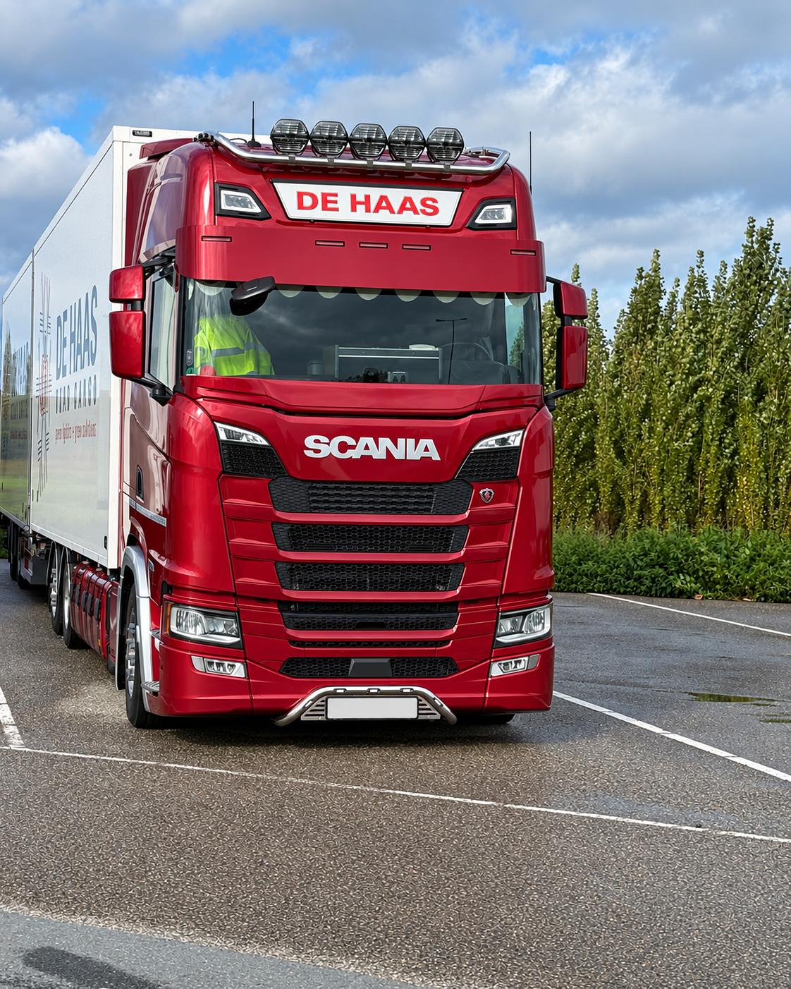 Edelstahl Dachschutzrohr passend für neu Gen. Scania S/R