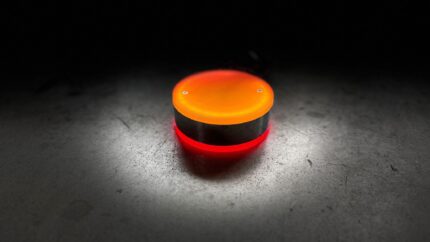 2-teilig Rot-Gelb Unterspiegel Beleuchtung - Lollipop passend für T Range