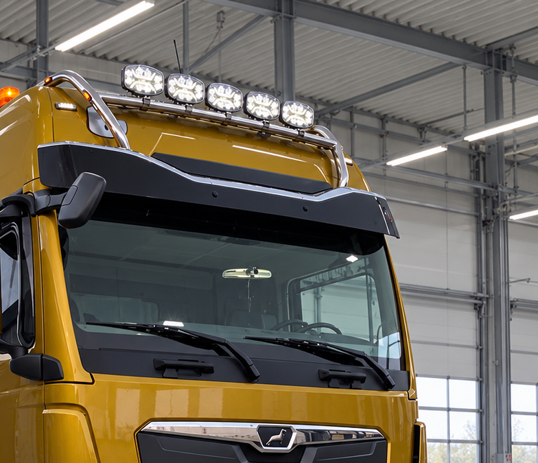 Dachlampenbügel H-Typ Kurz passend für MAN TGX ab Bj 21 – Bild 3