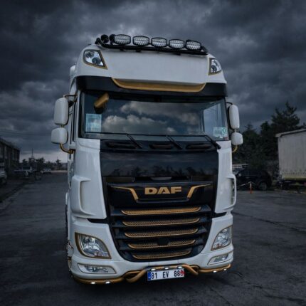 Edelstahl Dachlampenbügel passend für XF106 / Space Cab.