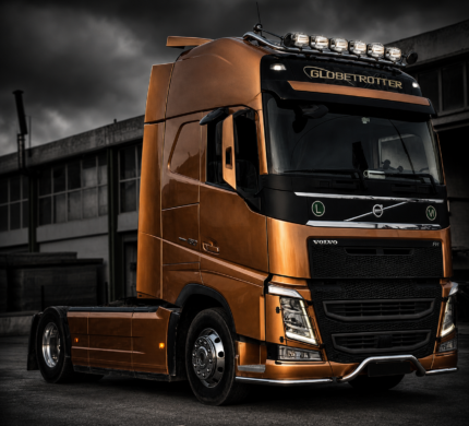 aus Edelstahl 3-teilig Lowbar passend für Volvo FH4-FH5