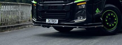 Edelstahl Stoßstangenschutzrohr passend für F-Max