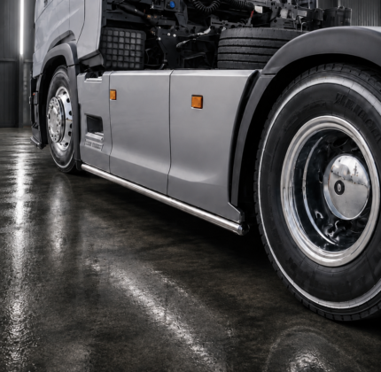 Edelstahl-Seitenschutzrohr 2017-2019 passend für neu Gen. Scania S/R