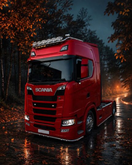 Edelstahl Dachschutzrohr passend für neu Gen. Scania S/R