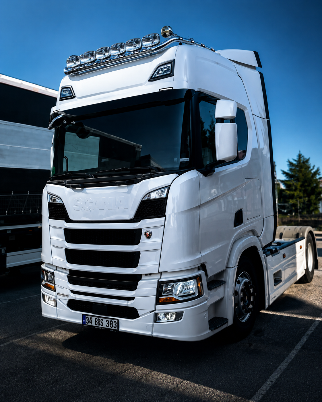 Edelstahl Dachschutzrohr passend für neu Gen. Scania S/R – Bild 5