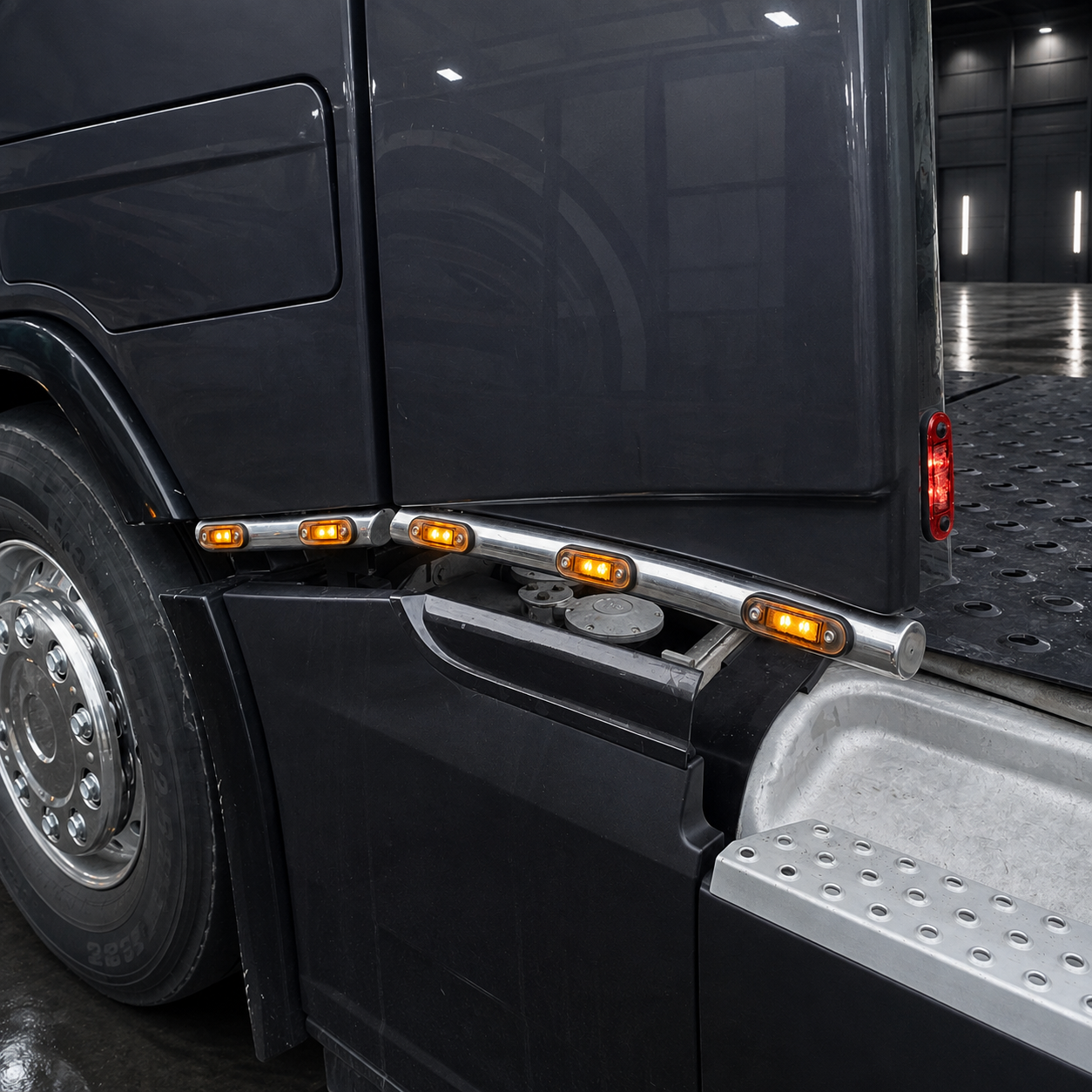 Edelstahl Unter Air Spoiler Rohr passend für MP4 - MP5 – Bild 2