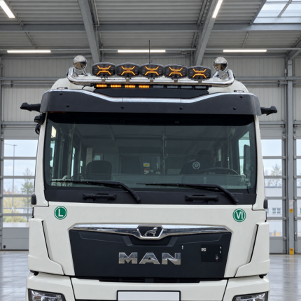 Edelstahl Kurz Typ Dachlampenbügel TGX - TGS / 2010 - 2019 / TGX 2021 GM KABINE