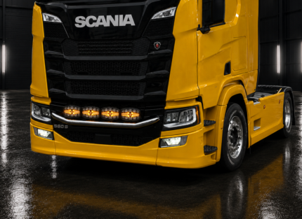 Edelstahl Frontbügel passend für neu Gen. Scania S/R