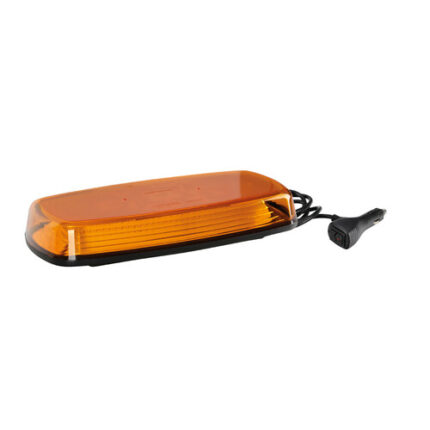 Orange Strobe Led-Balken, 7 Funktionen, 12/24V