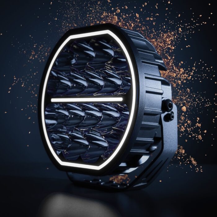 Big Energy 9" FULL LED driving light - Extended Beam – Bild 7