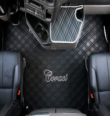 Individuelle Ledermatten für MAN LKW – Farbe & Design frei wählbar