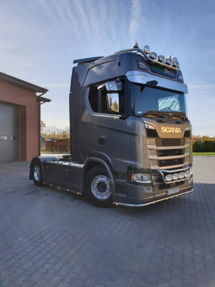 Neon Skyled PRO für Scania S- & R-Serie Highline (28x120cm) – Leuchtschild – Bild 4