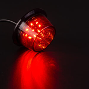 MDC 2570/GRAPHITE/3M – Rotes LED-Modul für Begrenzungsleuchten-Positionsleuchte, 12/24V, IP68