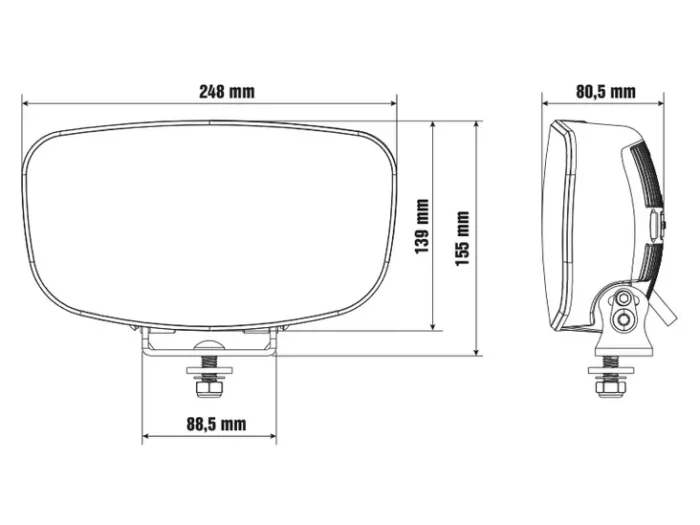 Optibeam Elites Mega LED Zusatzscheinwerfer – Bild 6