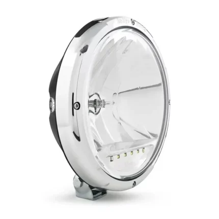 Hella 3003 Auxiliary light with LED parking light, Chrome design ring