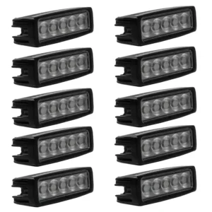 10x LuminaLights Core 45 Slim LED Marker/Position Lights 12–24V Set