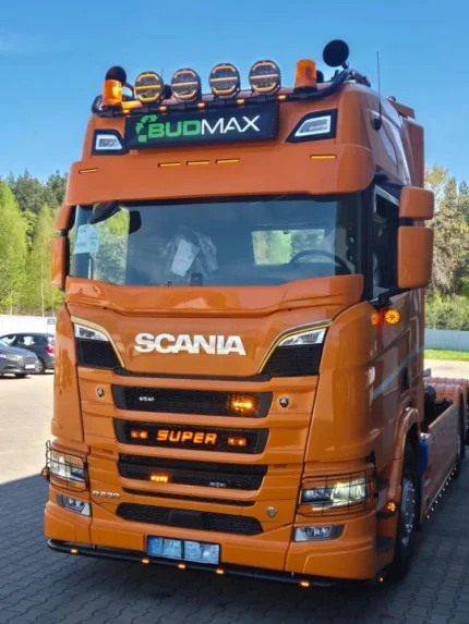 Scheibengitter aus GFK passend für Scania Neu Generation - 225 x 19,5 cm