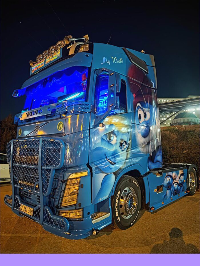 aus Alu Bullfänger / Bullbar passend für Volvo FH4-FH5 - Ohne Lackierung – Bild 5
