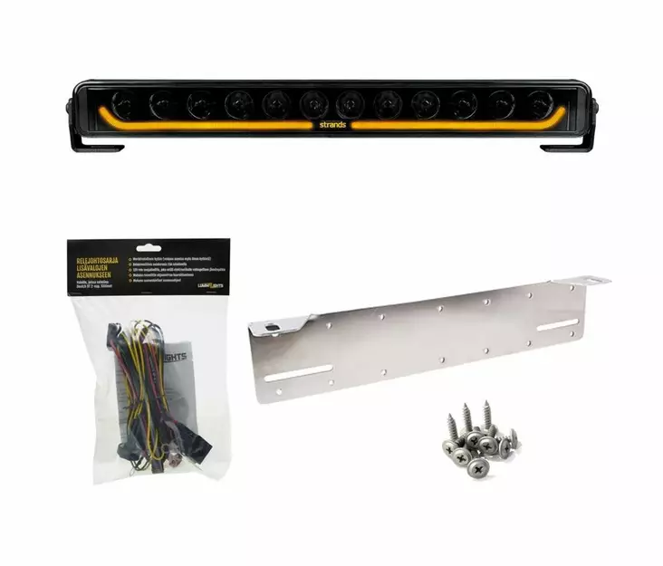 Strands Dark Knight Identity 20 Led Light Bar - Komplettsets