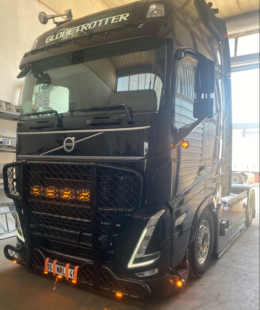 aus Alu Bullfänger / Bullbar passend für Volvo FH4-FH5 - Ohne Lackierung – Bild 8