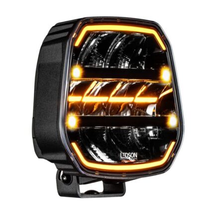 LEDSON EPIX9+ Strobe LED Zusatzscheinwerfer 9" – Wide Driving Beam, Powerboost