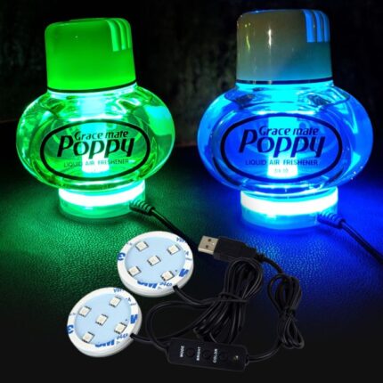 2 x USB-Beleuchtung für Poppy (RGB)