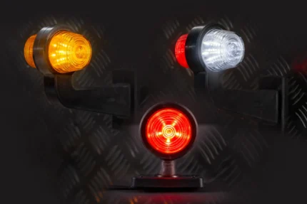 LED-Umrissmarkierungsleuchte mit kürzer Gummiarm / LED Marker mit short Rubber bracket