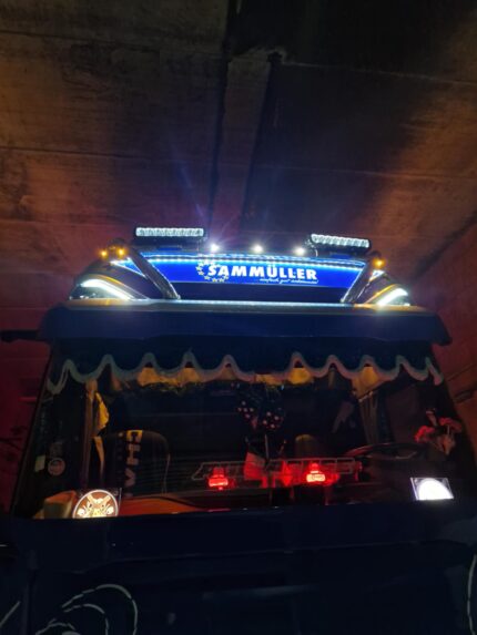 Leuchtschild passend für DAF XG 2021+ 14x130 cm / 21x137 cm