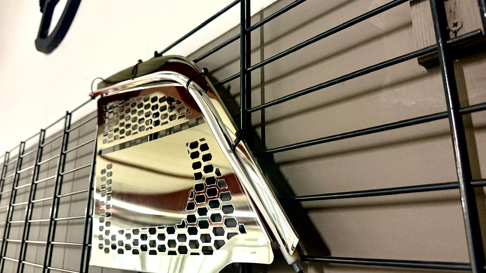 4-teilig Edelstahl Chrome Rahmen mit Orange - Weiß - Dual Beleuchtung pass. für Scaia Neu G. S/R 2017 – Bild 5