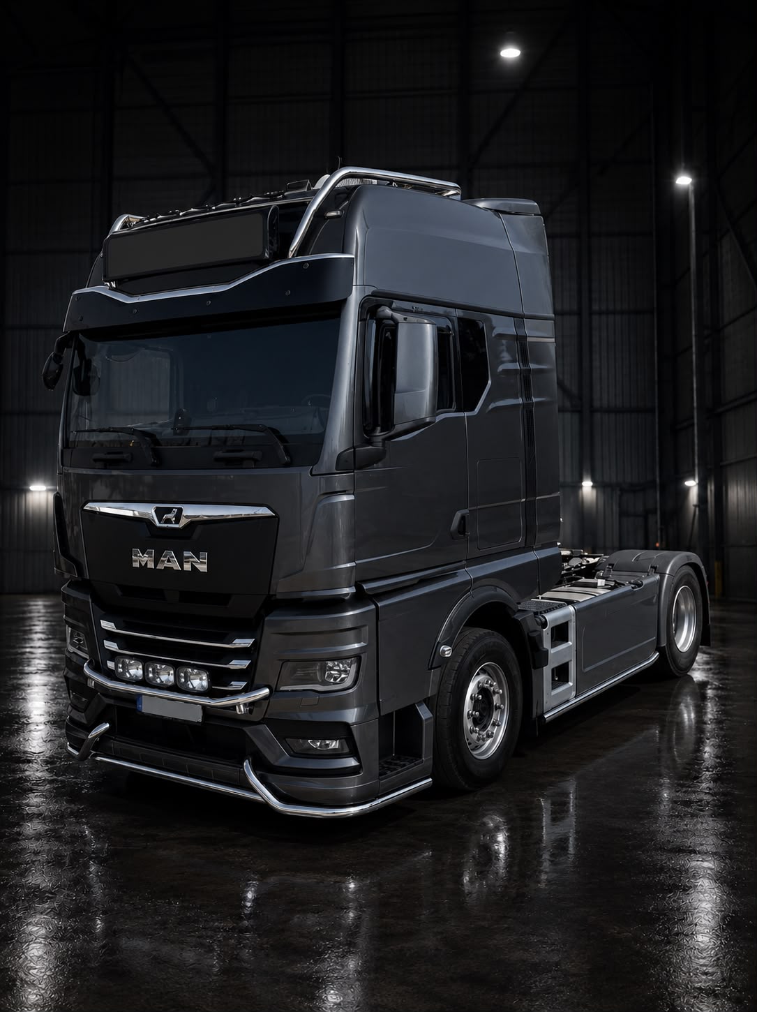 Dachlampenbügel H-Typ Lang passend für MAN TGX ab Bj 21