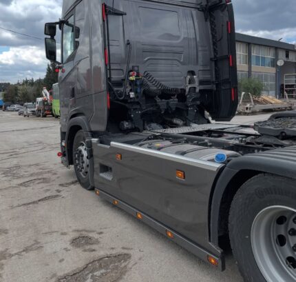 2-tlg. aus Aluminium-Seitenprofil, 10 Löcher (5R/5L), pass. für neu Gen. Scania