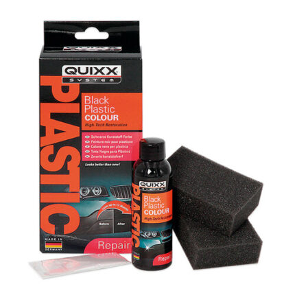 Quixx Kunststoff-Refresher Set – Schwarze Teile wie neu | Stoßstange Pflege Pro