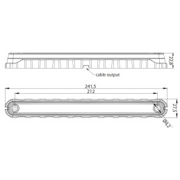 LED Umrissleuchte Rot 12V/24V Anhänger LKW Begrenzungsleuchte – Bild 10