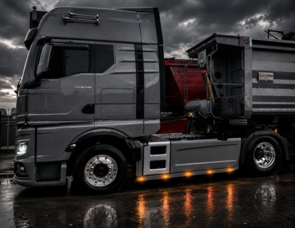 2-tlg. aus verzinktes-Seitenprofil pass. MAN TGX 2021+ (Mehrere Wahlmöglichkeiten)